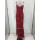 Long Sexy V-neck Lady Formal Evening Red Dress